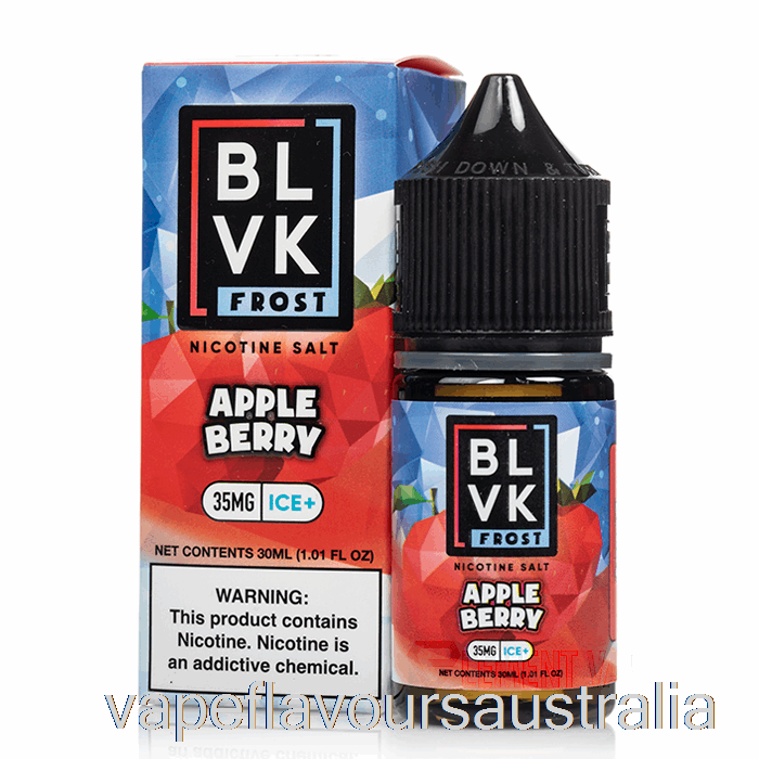 Vape Australia Apple Berry - BLVK Frost Salts - 30mL 35mg